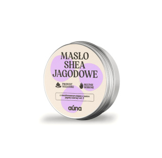 Jagodowe masło shea do twarzy i ciała – zapach lasu w Twojej łazience