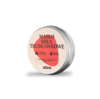 Masło shea truskawkowe – lato zamknięte w słoiczku