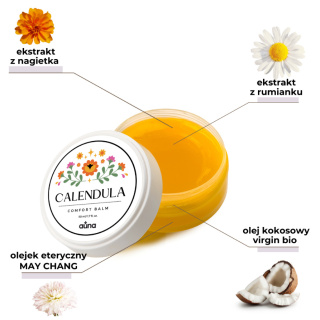Calendula Comfort Balm - kojąca maść do cery podrażnionej