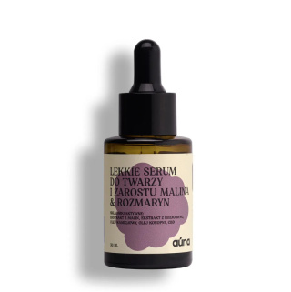 Serum do twarzy i zarostu MALINA & ROZMARYN 2w1