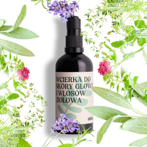 Ziołowa wcierka - naturalna regeneracja skóry głowy i włosów Ziołowa wcierka - naturalna regeneracja skóry głowy i włosów