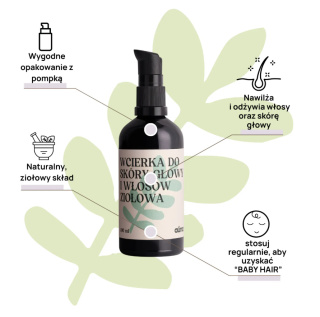 Ziołowa wcierka - naturalna regeneracja skóry głowy i włosów